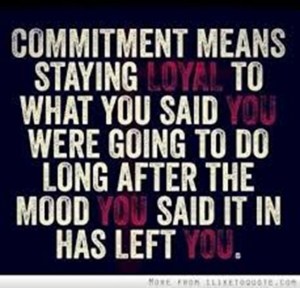 commitment