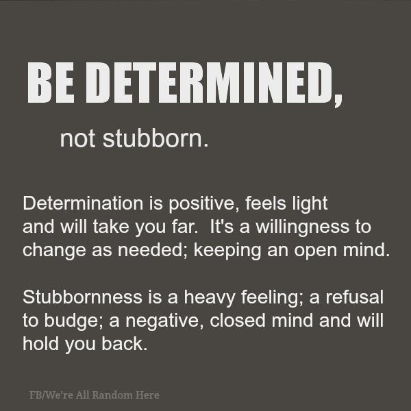 BeDetermined